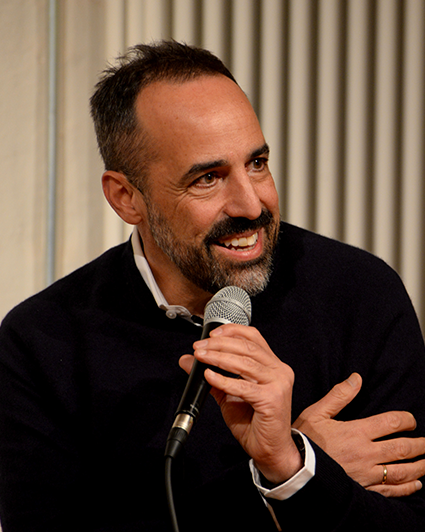 Gary Wolf (Co-Gründer von Quantified Self) bei den ZeMKI-Mediengesprächen 2017